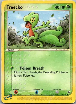 Treecko Geckarbor Exemplar 2,95 €