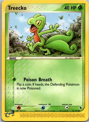 Treecko Geckarbor Exemplar 2,95 €
