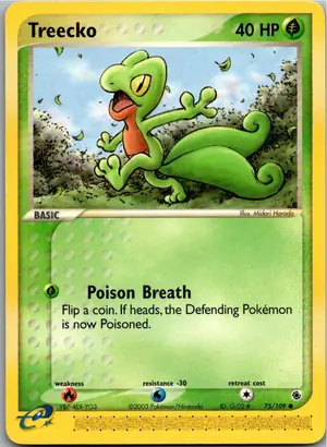 Treecko Geckarbor Exemplar 2,95 €