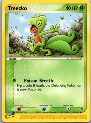 Treecko Geckarbor Exemplar 2,95 €