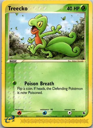 Treecko Geckarbor Exemplar 2,95 €