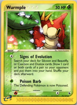 Wurmple Waumpel Exemplar 2,95 €