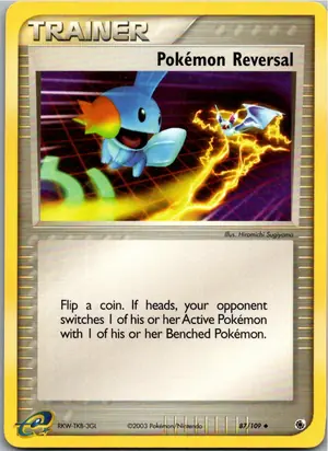 Pokémon-Karte Pokémon Reversal Pokémon-Umkehrung 87/109 EX Rubin & Saphir