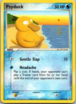 Pokémon-Karte Psyduck Enton 70/109 Team Rocket Returns