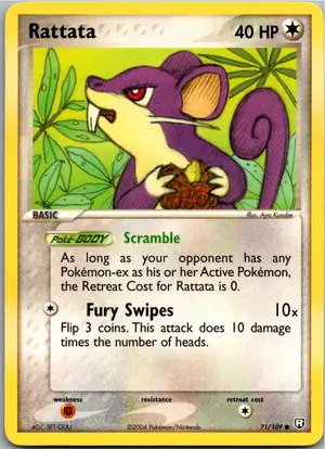 Rattata Rattfratz Exemplar 5,45 €