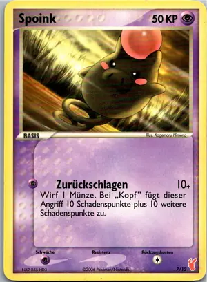 Spoink Exemplar 2,95 €