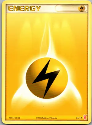 Pokémon-Karte Elektro Energie 11/12 EX trainer Kit 2 (Plusle)