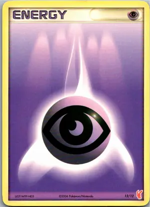 Pokémon-Karte Psycho Energie 12/12 EX trainer Kit 2 (Plusle)