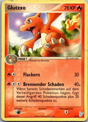 Pokémon-Karte Glutexo 3/12 EX trainer Kit 2 (Minun)