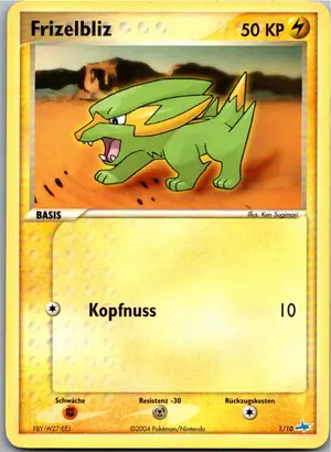 Pokémon-Karte Frizelbliz 1/10 EX trainer Kit (Latios)
