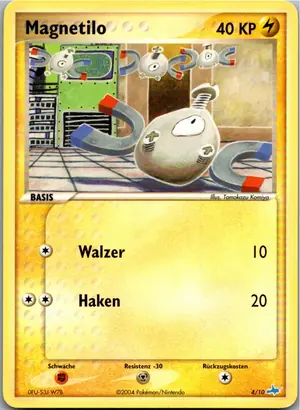 Pokémon-Karte Magnetilo 4/10 EX trainer Kit (Latios)