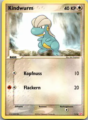 Kindwurm Exemplar 2,95 €