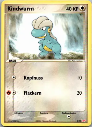 Kindwurm Exemplar 2,95 €