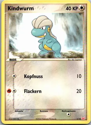Kindwurm Exemplar 2,95 €