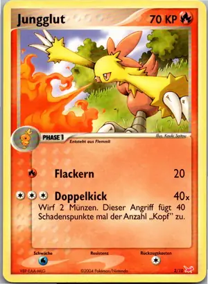 Pokémon-Karte Jungglut 2/10 EX trainer Kit (Latias)