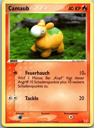 Pokémon-Karte Camaub 5/10 EX trainer Kit (Latias)