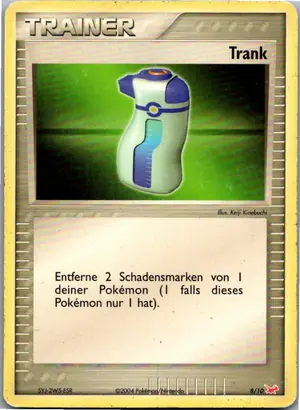 Pokémon-Karte Trank 8/10 EX trainer Kit (Latias)
