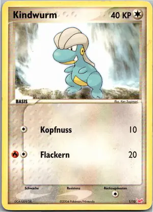 Kindwurm Exemplar 2,95 €