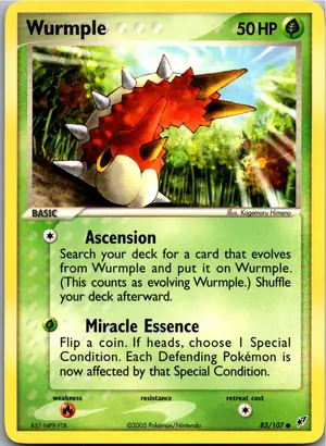 Wurmple Waumpel Exemplar 2,95 €