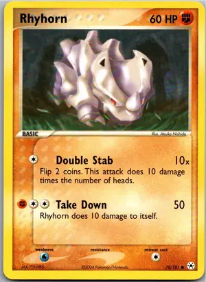 Rhyhorn Rihorn Exemplar 1,95 €