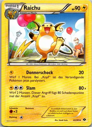 Raichu Exemplar 3,95 €
