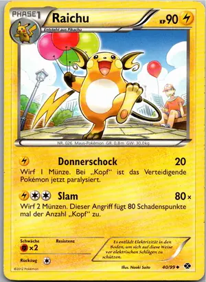 Raichu Exemplar 3,95 €