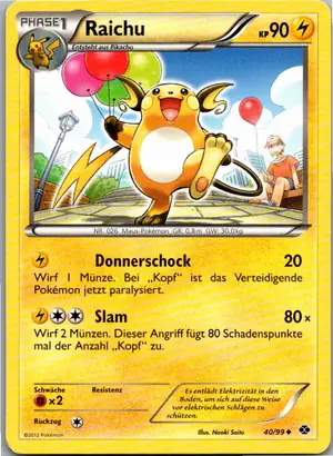 Raichu Exemplar 3,95 €