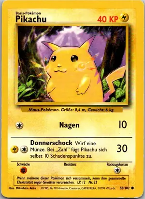 Pikachu Exemplar 3,95 €