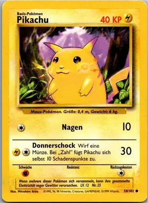 Pikachu Exemplar 3,95 €