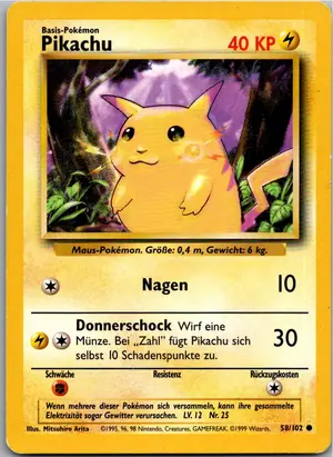 Pikachu Exemplar 3,95 €