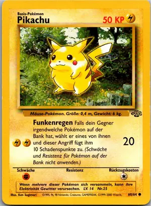 Pikachu Exemplar 3,95 €