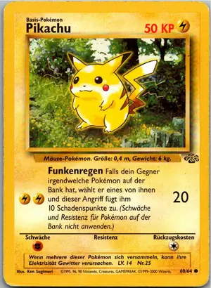 Pikachu Exemplar 3,95 €