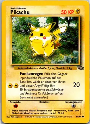 Pikachu Exemplar 3,95 €