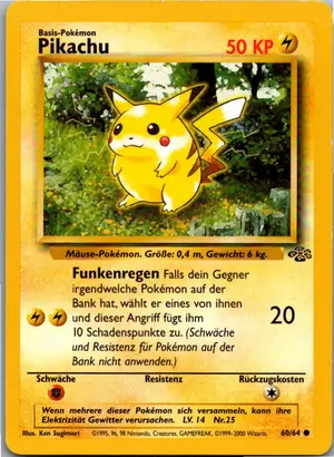 Pikachu Exemplar 10,95 €