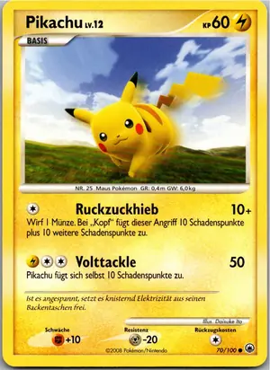 Pikachu Exemplar 3,95 €