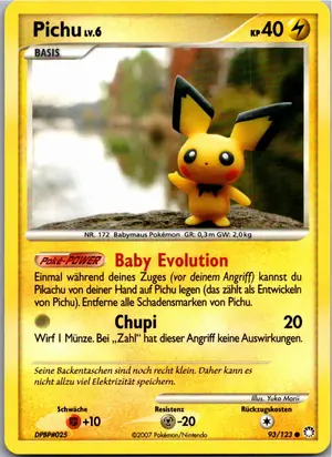 Pichu Exemplar 7,45 €