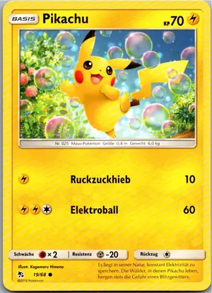 Pikachu Exemplar 1,95 €