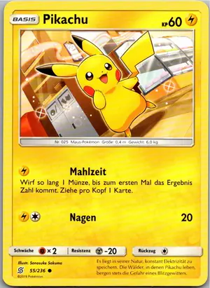 Pikachu Exemplar 2,95 €