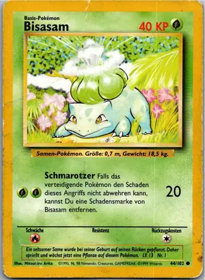 Bisasam Exemplar 3,25 €