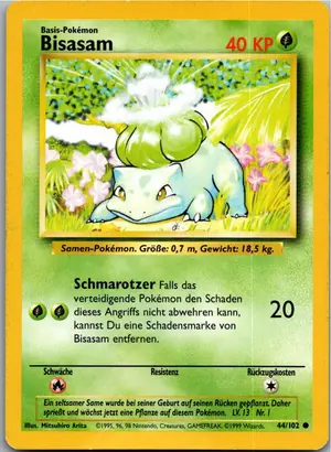 Bisasam Exemplar 3,25 €