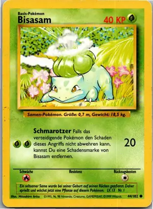 Bisasam Exemplar 3,25 €
