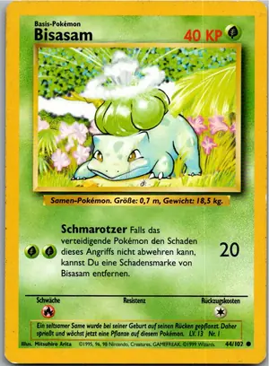Bisasam Exemplar 3,25 €