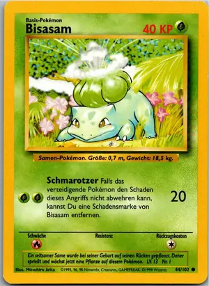 Bisasam Exemplar 3,25 €