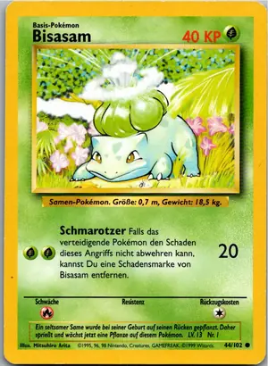 Bisasam Exemplar 3,25 €