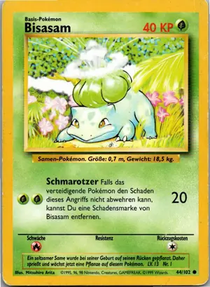 Bisasam Exemplar 3,25 €
