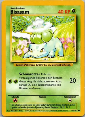Bisasam Exemplar 3,25 €