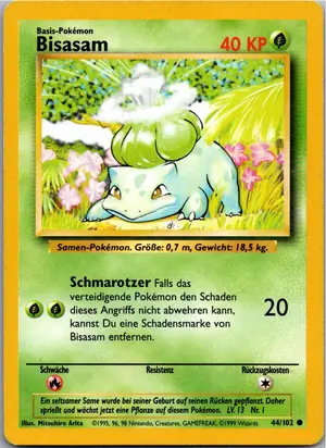 Bisasam Exemplar 3,25 €