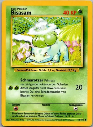 Bisasam Exemplar 3,25 €