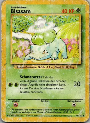 Bisasam Exemplar 3,25 €