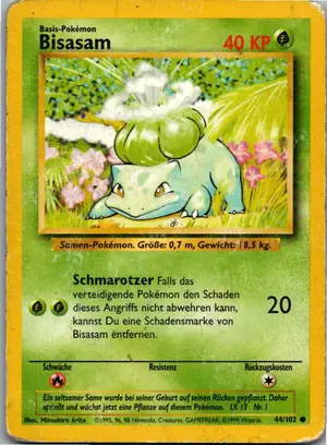 Bisasam Exemplar 3,25 €